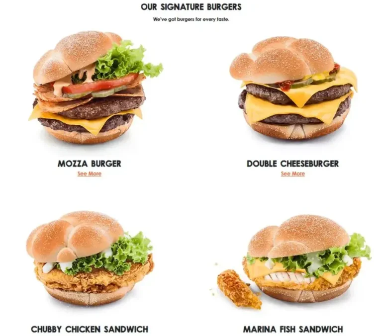 A & W MENU SINGAPORE